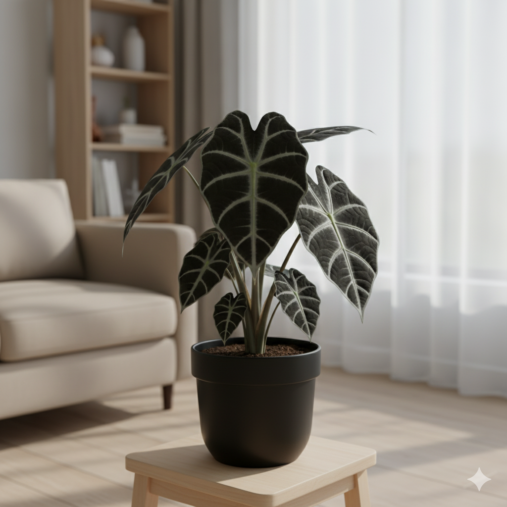 Black Velvet Alocasia